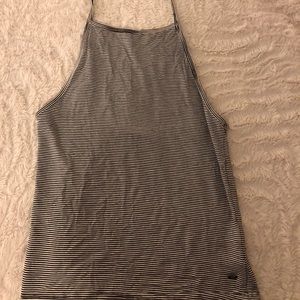 American Eagle Halter Crop